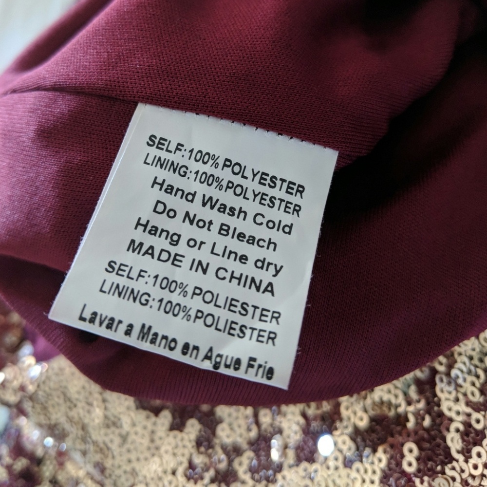 Ombre Sequin Bodycon Dress - Picture 6 of 8
